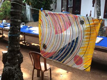 International residency at Tasara Weaving Centre, Beypore, India in February 2020